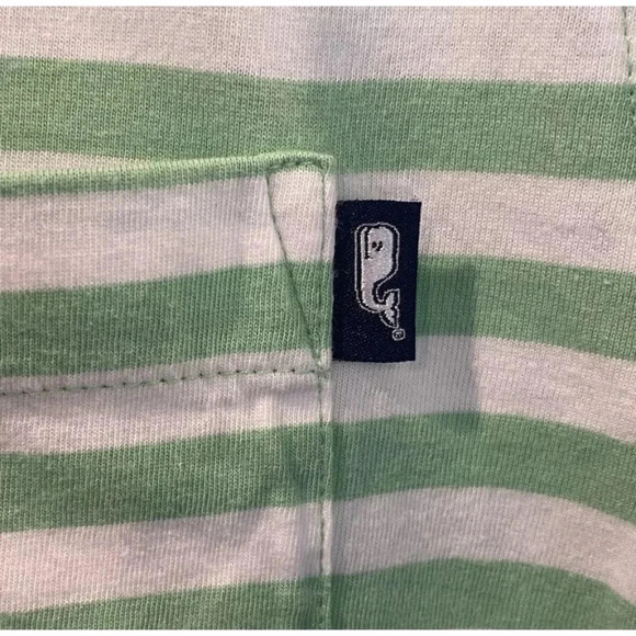 Vineyard Vines Striped Pima Cotton Stripe Polo Shirt Mens Large (683) - Picture 3 of 5